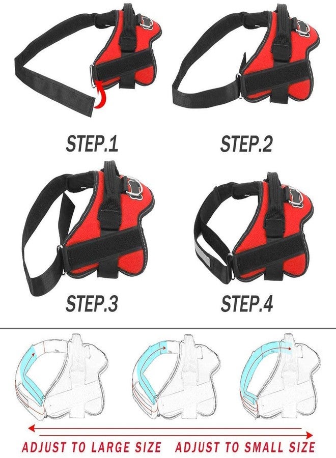 Smart Pups Samrt Pups Nylon Padded Vest Harness for Dogs Colour May Very Pack of 1 Pcs - Image 2